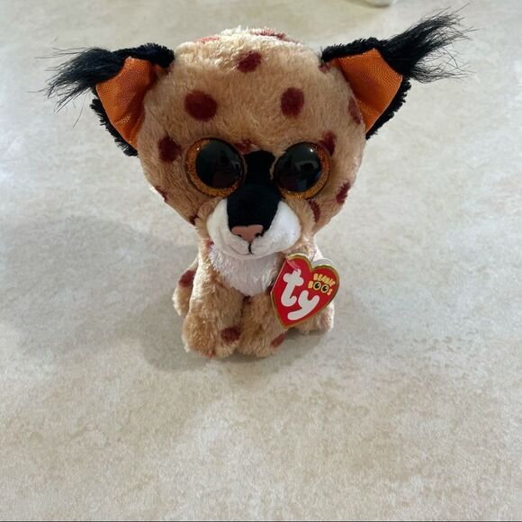 Lot of 4 TY Beanie Boos buckwheat icy slick leggz spider fox cat with tags - Picture 12 of 16